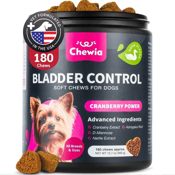 Cranberry Chews for Dogs — Bladder & Urinary Wellness Support