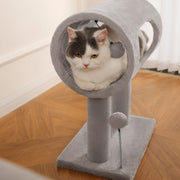 Indoor Cat Tree with Tunnel, Bed & Scratching Post – alternate view 3 thumbnail