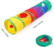 32-Piece Interactive Cat Toy Set — Tunnel, Wand, Balls & More – alternate view 2 thumbnail