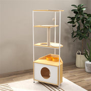Corner Cat Tower — Space-Saving Climbing Tree – alternate view 5 thumbnail