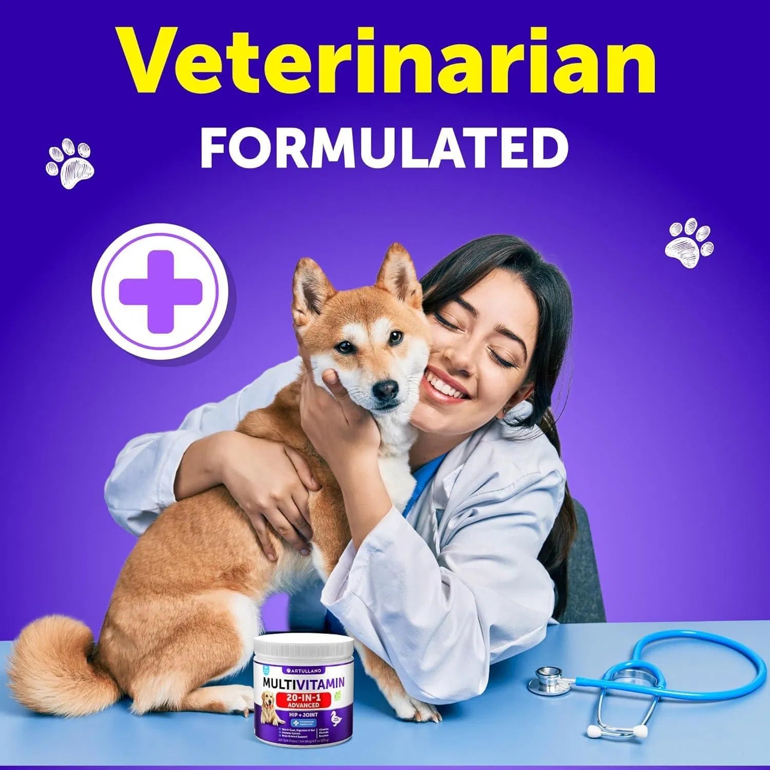 20-in-1 Dog Multivitamin Chews with Glucosamine — Daily Wellness Support – alternate view 6 of 7