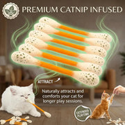 Cotton Swab Catnip Chew Sticks (6-Pack) – alternate view 2 thumbnail