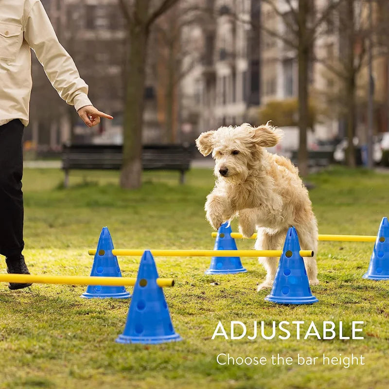 Dog Agility Training Set — Adjustable Jump Bar & Hurdle Kit – alternate view 4 of 9