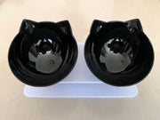 Non-Slip Double Feeding Bowl Set with Stand — Cats & Dogs – alternate view 11 thumbnail