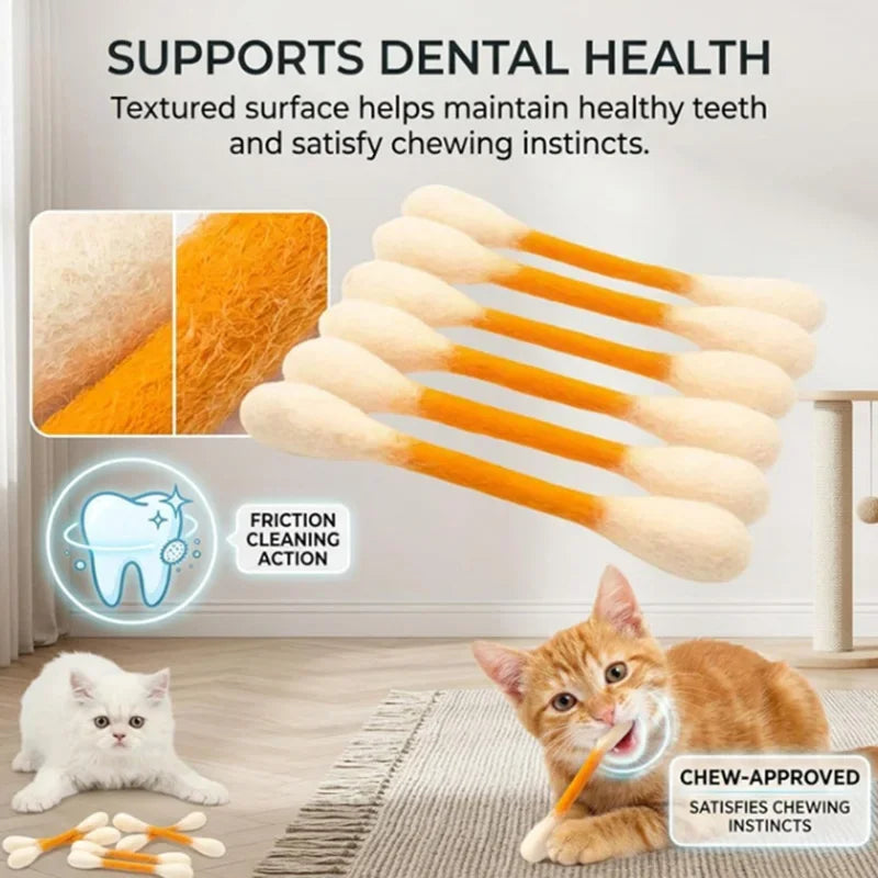 Cotton Swab Catnip Chew Sticks (6-Pack) – alternate view 5 of 13