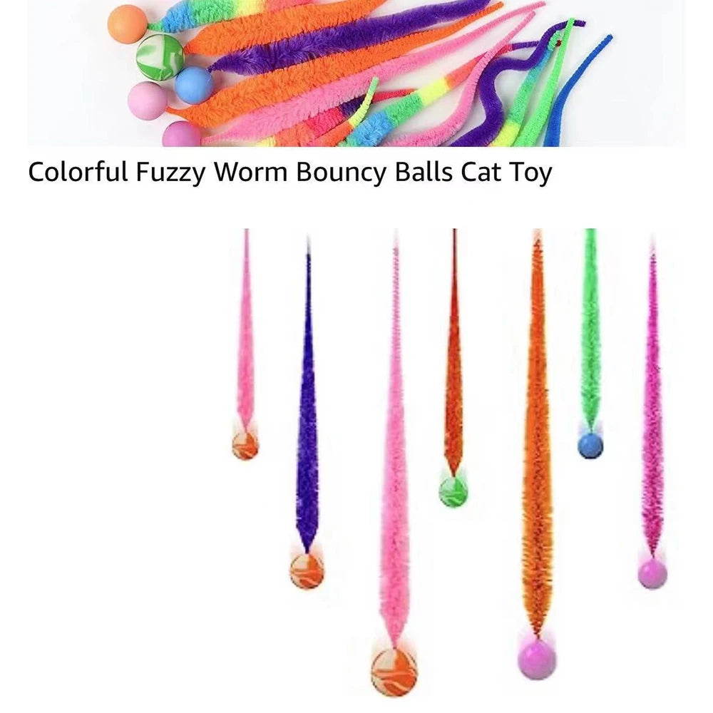 Interactive Tickle Bouncing Ball Toy for Cats – alternate view 3 of 8