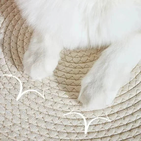 Hand-Woven Rattan Cat Bed — Cooling Summer Sleeping House – alternate view 4 of 9