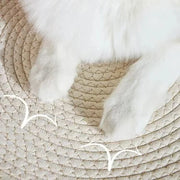 Hand-Woven Rattan Cat Bed — Cooling Summer Sleeping House – alternate view 4 thumbnail