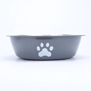 Stainless Steel Non-Slip Paw Print Pet Bowl – alternate view 8 thumbnail