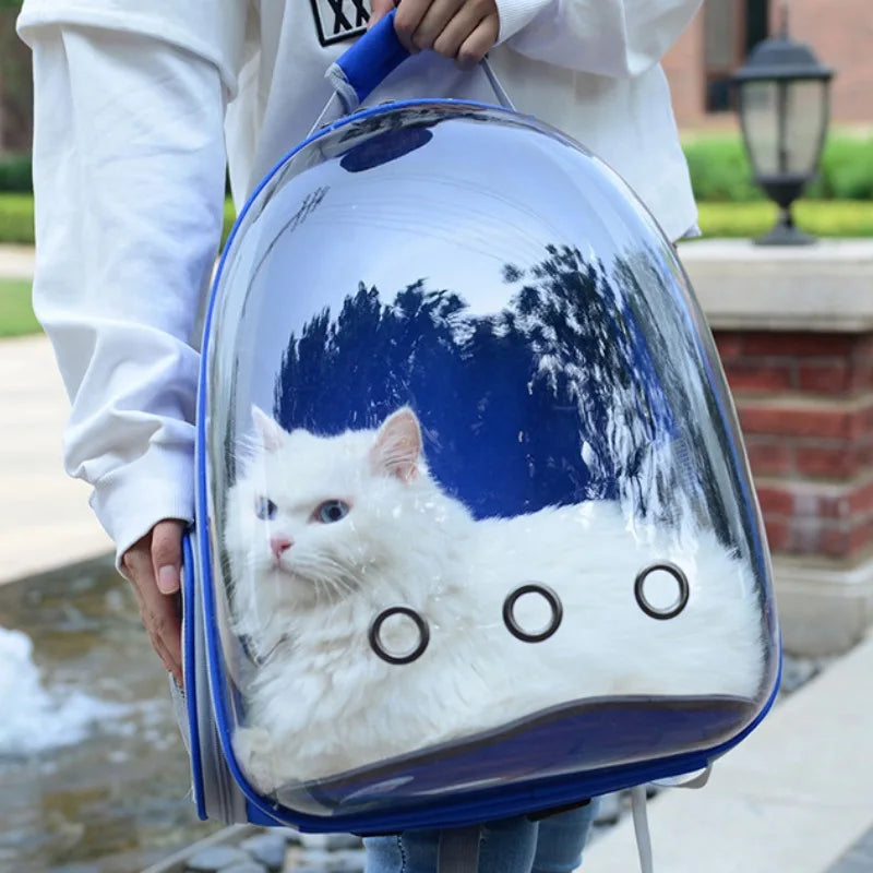 Bubble Window Pet Backpack Carrier — Airline-Style Travel Bag – alternate view 4 of 13