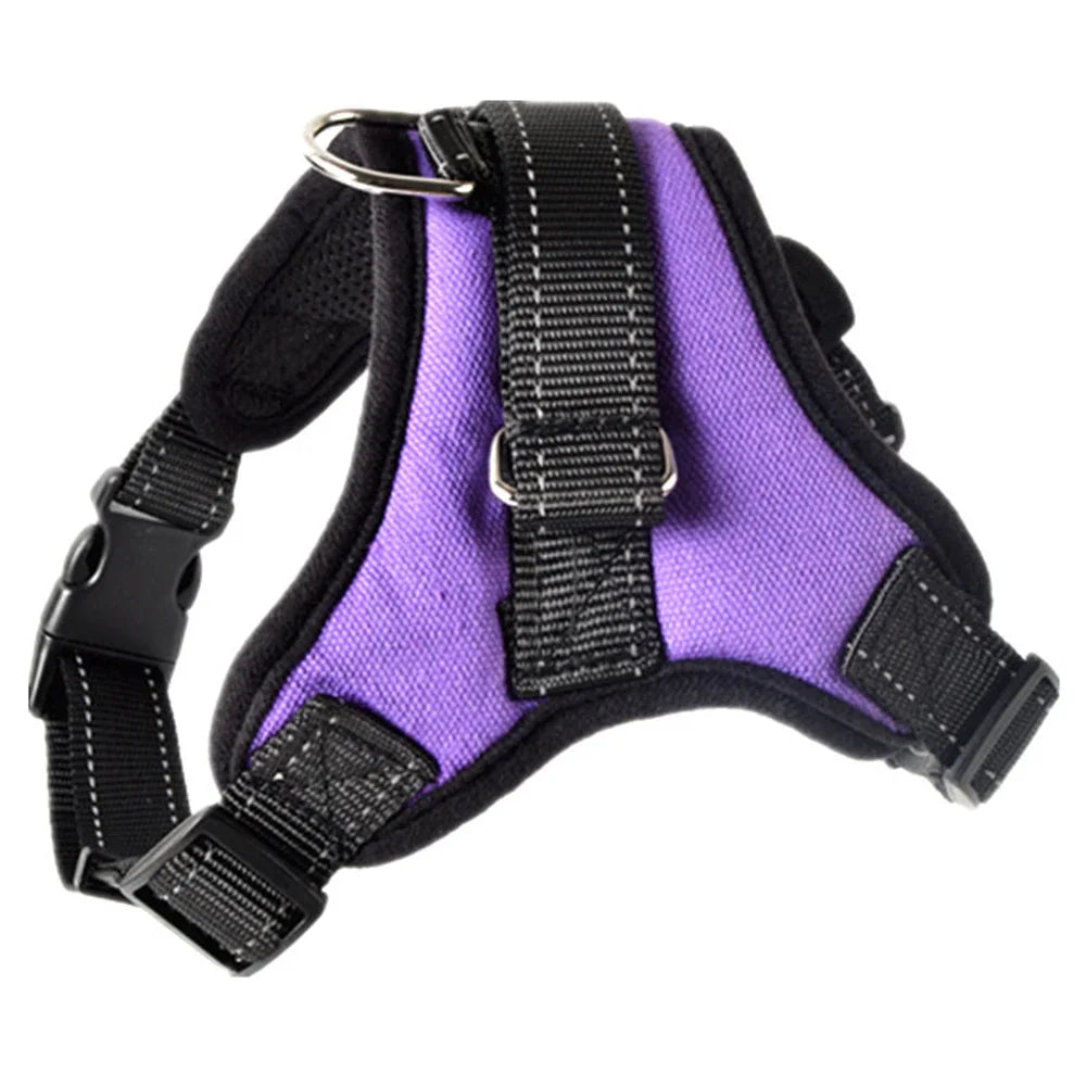 Reflective Adjustable Pet Harness with Leash — Cats & Dogs – alternate view 11 of 15