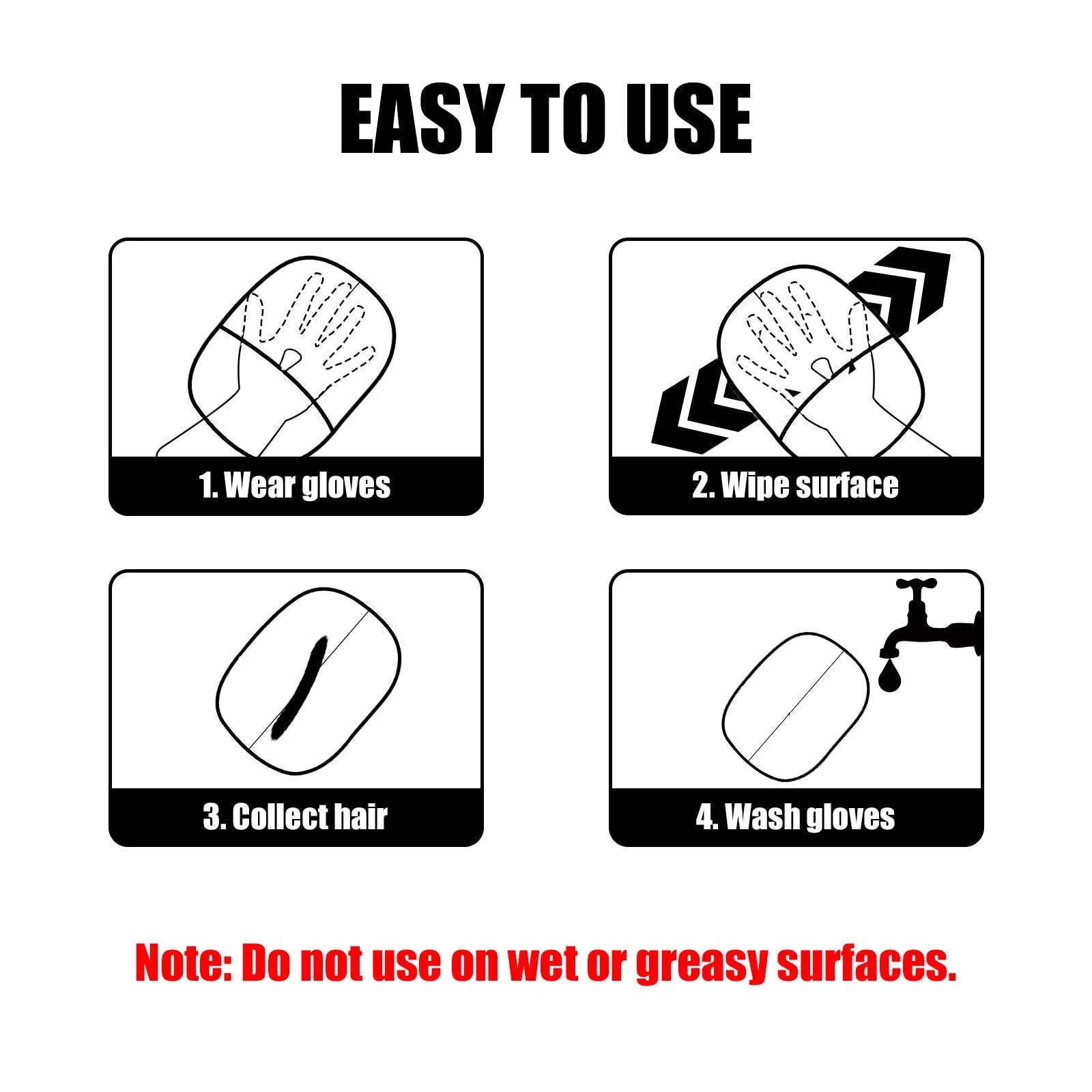 Reusable Pet Hair Removal Glove – alternate view 5 of 6