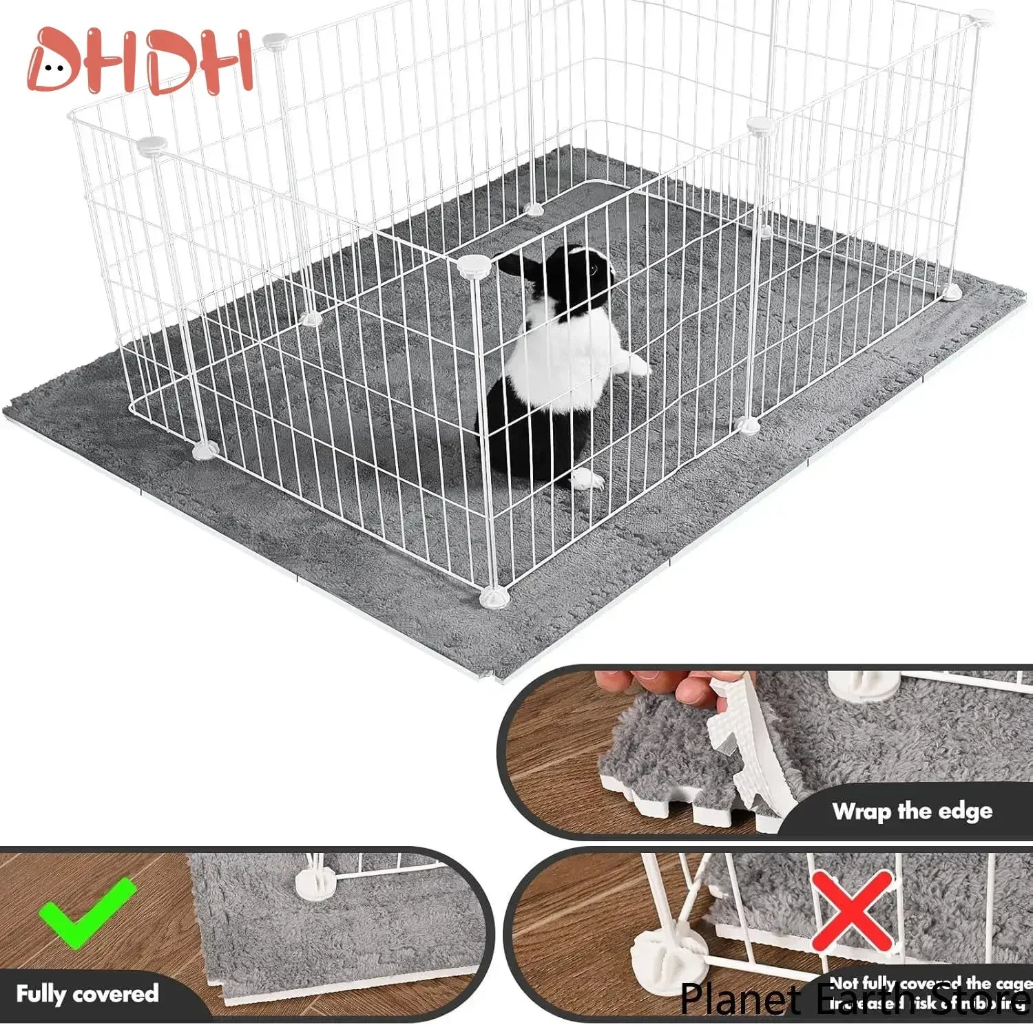 Waterproof Cage Liner Bedding for Rabbits & Guinea Pigs – alternate view 5 of 26
