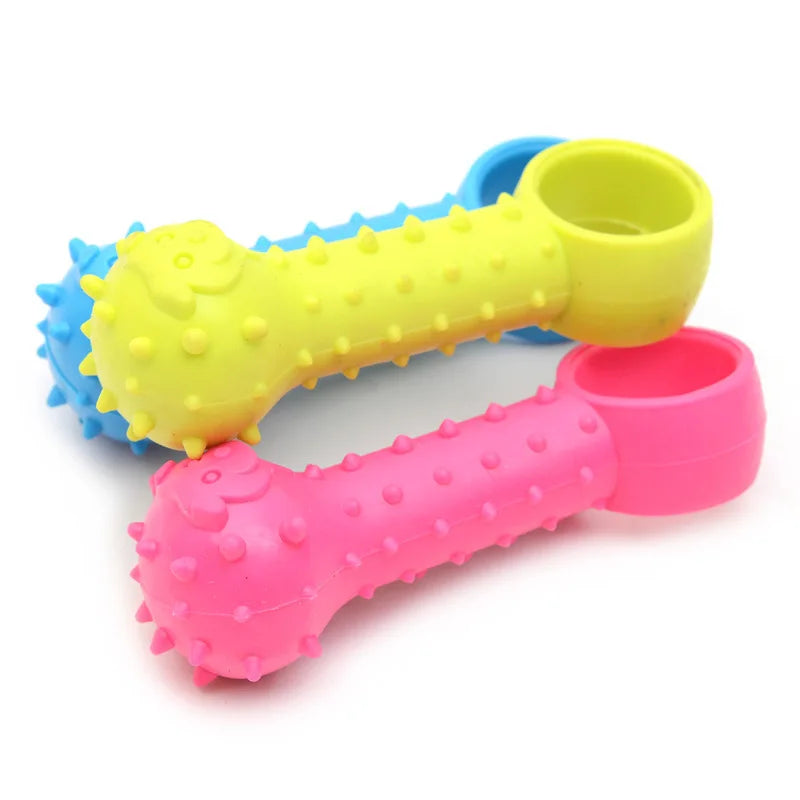Durable Rubber Chew Toy for Small Dogs — Teeth Cleaning & Training – alternate view 5 of 21
