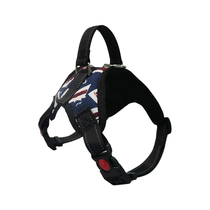 Reflective Adjustable Pet Harness with Leash — Cats & Dogs – alternate view 7 of 15
