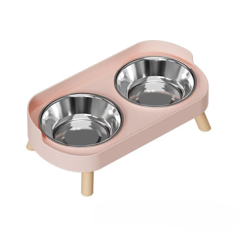 Elevated Anti-Vomiting Pet Bowl Set for Cats & Small Dogs – alternate view 7 of 9