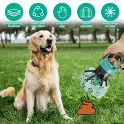 Tragbarer Hundekotaufsammler mit integriertem Kotbeutelspender – alternate view 5 thumbnail