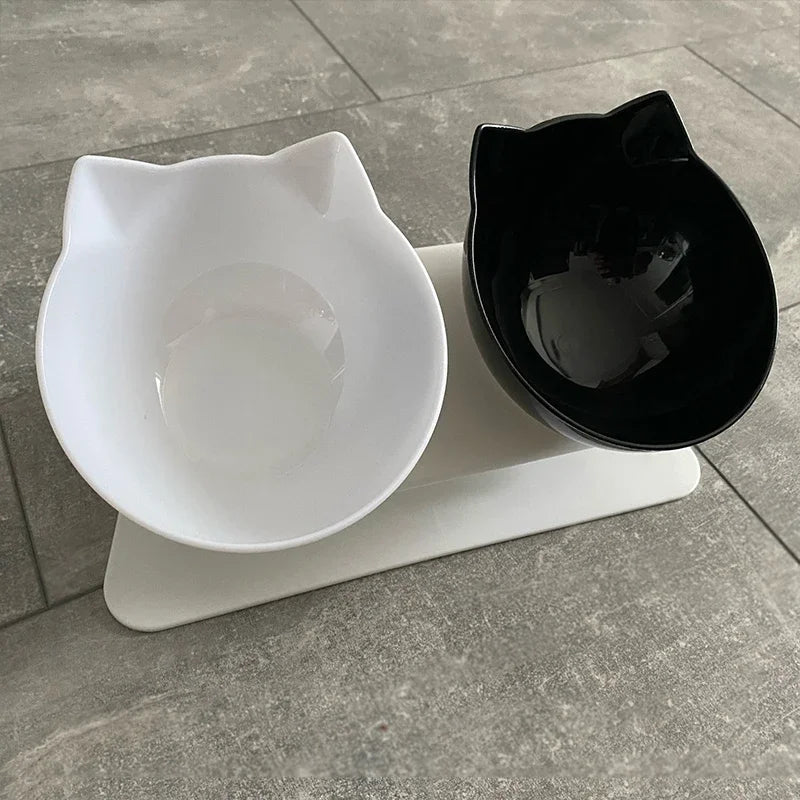 Non-Slip Double Feeding Bowl Set with Stand — Cats & Dogs – alternate view 5 of 16