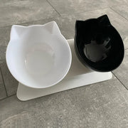 Non-Slip Double Feeding Bowl Set with Stand — Cats & Dogs – alternate view 5 thumbnail