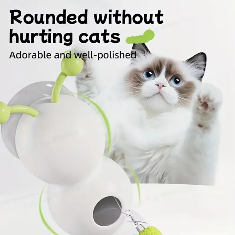 USB Rechargeable Interactive Caterpillar Cat Toy – alternate view 4 of 7