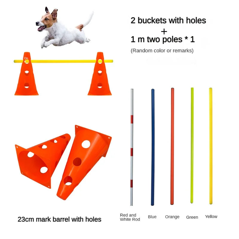 Dog Agility Training Set — Adjustable Jump Bar & Hurdle Kit – alternate view 7 of 9