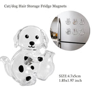 Pet Hair Memorial Keepsake Capsule — Keychain & Fridge Magnet – alternate view 9 thumbnail