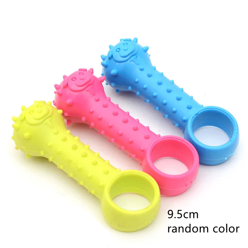 Durable Rubber Chew Toy for Small Dogs — Teeth Cleaning & Training – alternate view 18 of 21