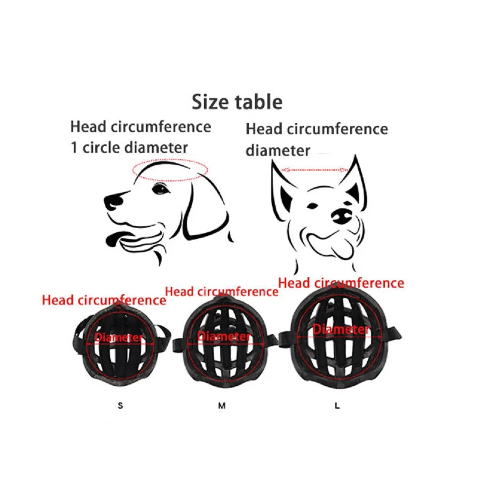 Adjustable Dog Safety Helmet — For Bike, Motorcycle & Outdoor Adventures – alternate view 5 of 12