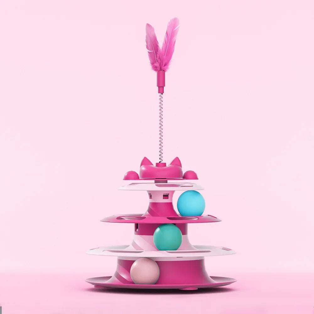 Interactive Turntable Ball Toy for Cats – alternate view 8 of 8