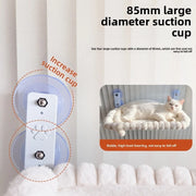 Cat Window Hammock Bed — Suction Cup Sunbathing Perch – alternate view 4 thumbnail