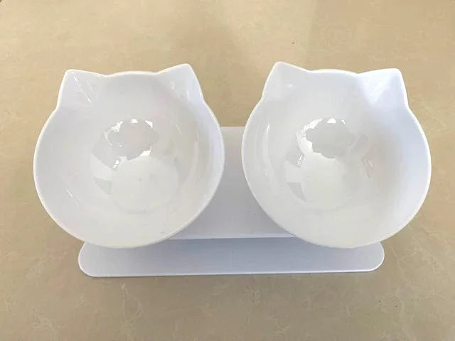 Non-Slip Double Feeding Bowl Set with Stand — Cats & Dogs – alternate view 16 of 16