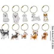 Pet Hair Memorial Keepsake Capsule — Keychain & Fridge Magnet – alternate view 2 thumbnail