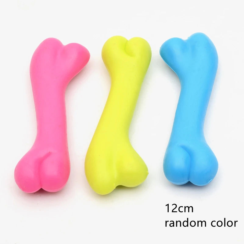 Durable Rubber Chew Toy for Small Dogs — Teeth Cleaning & Training – alternate view 17 of 21