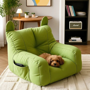 Cartoon Cat Sofa Bed — Detachable Washable Cushion