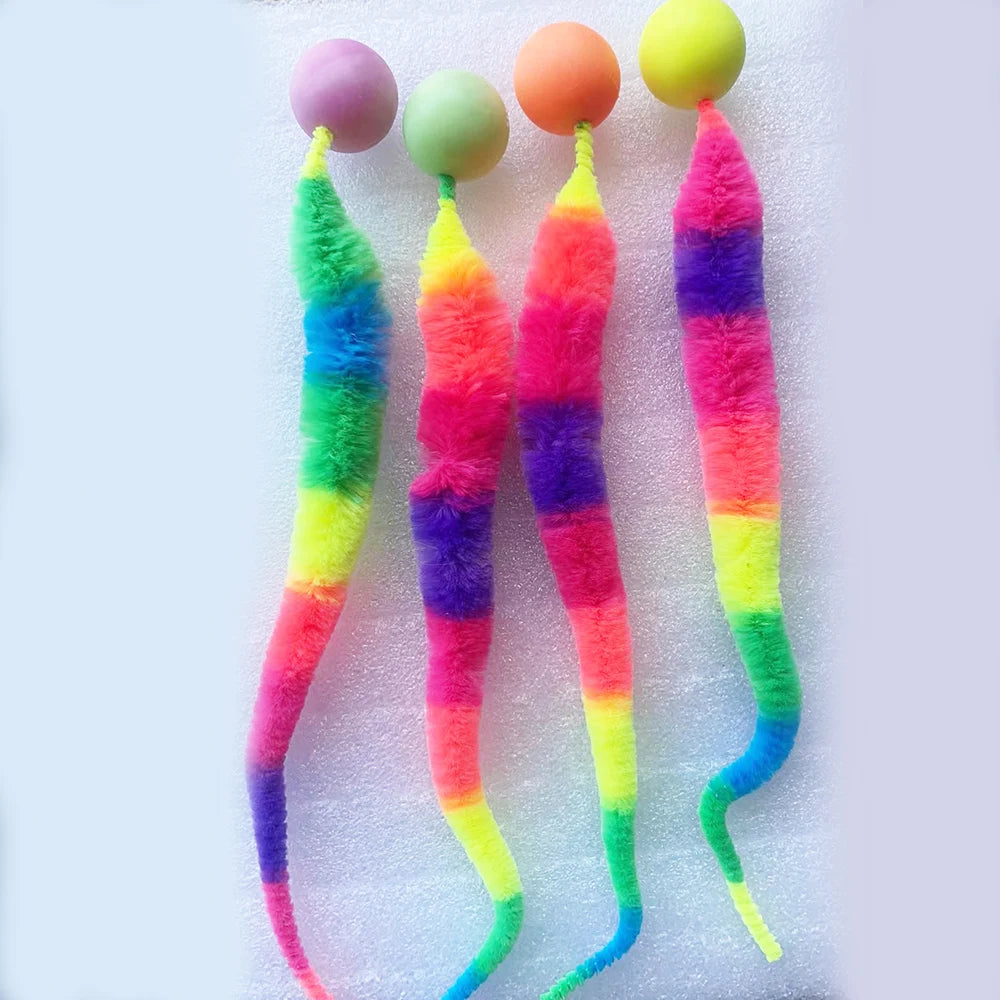 Interactive Tickle Bouncing Ball Toy for Cats – alternate view 8 of 8