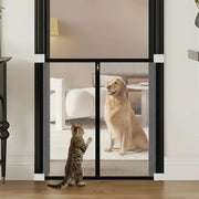 No-Drill Mesh Pet Gate — Anti-Escape Door & Stair Barrier – Pet Home thumbnail