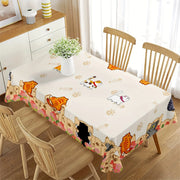Cat Paw Print Waterproof Tablecloth – alternate view 3 thumbnail