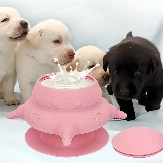 Silicone Nursing Bottle Feeder for Puppies & Kittens