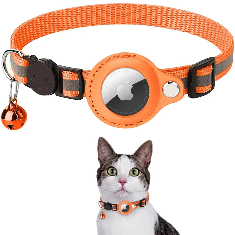 Breakaway Cat Collar with AirTag Holder — Reflective & Waterproof – alternate view 11 of 13