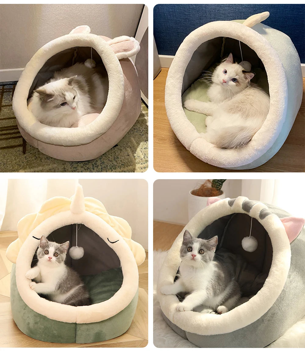 Foldable Cave Bed for Small Dogs & Cats — Washable Cover – alternate view 6 of 10