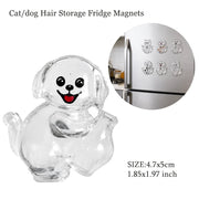Pet Hair Memorial Keepsake Capsule — Keychain & Fridge Magnet – alternate view 11 thumbnail