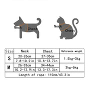 Adjustable Kitten & Cat Harness with Leash — Escape-Resistant, Soft Fit – alternate view 6 thumbnail