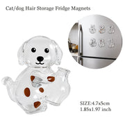 Pet Hair Memorial Keepsake Capsule — Keychain & Fridge Magnet – alternate view 8 thumbnail