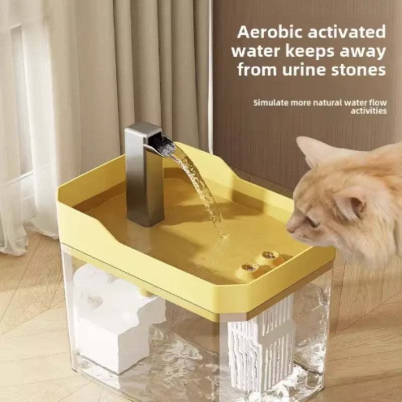 Automatischer Katzenbrunnen mit Filter – Katzenzubehör