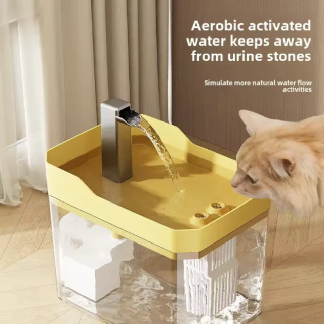 Automatischer Katzenbrunnen mit Filter