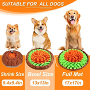 Snuffle Mat for Dogs & Cats — Slow Feeding Enrichment Mat – alternate view 2 thumbnail