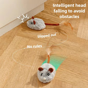 USB Rechargeable Automatic Mouse Cat Toy with Sound – alternate view 3 thumbnail