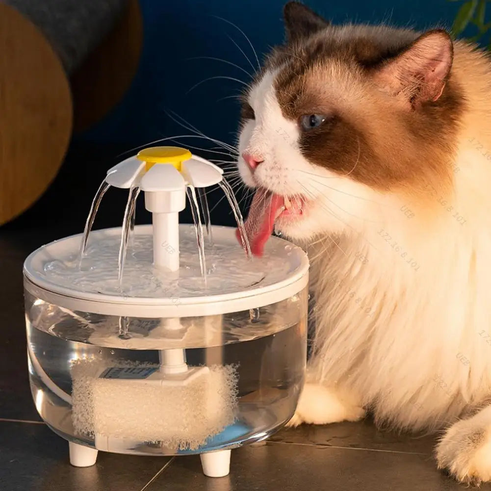 1200ml USB Filtered Automatic Cat Water Fountain