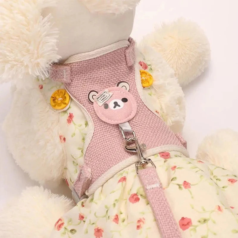 Adjustable Kitten & Cat Harness with Leash — Escape-Resistant, Soft Fit – alternate view 2 of 10
