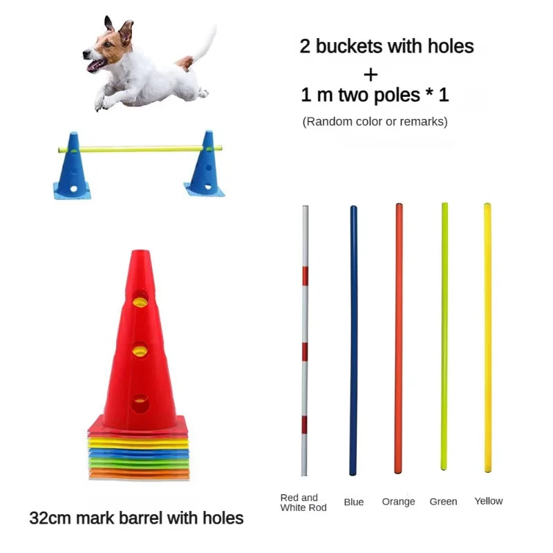 Dog Agility Training Set — Adjustable Jump Bar & Hurdle Kit – alternate view 9 of 9